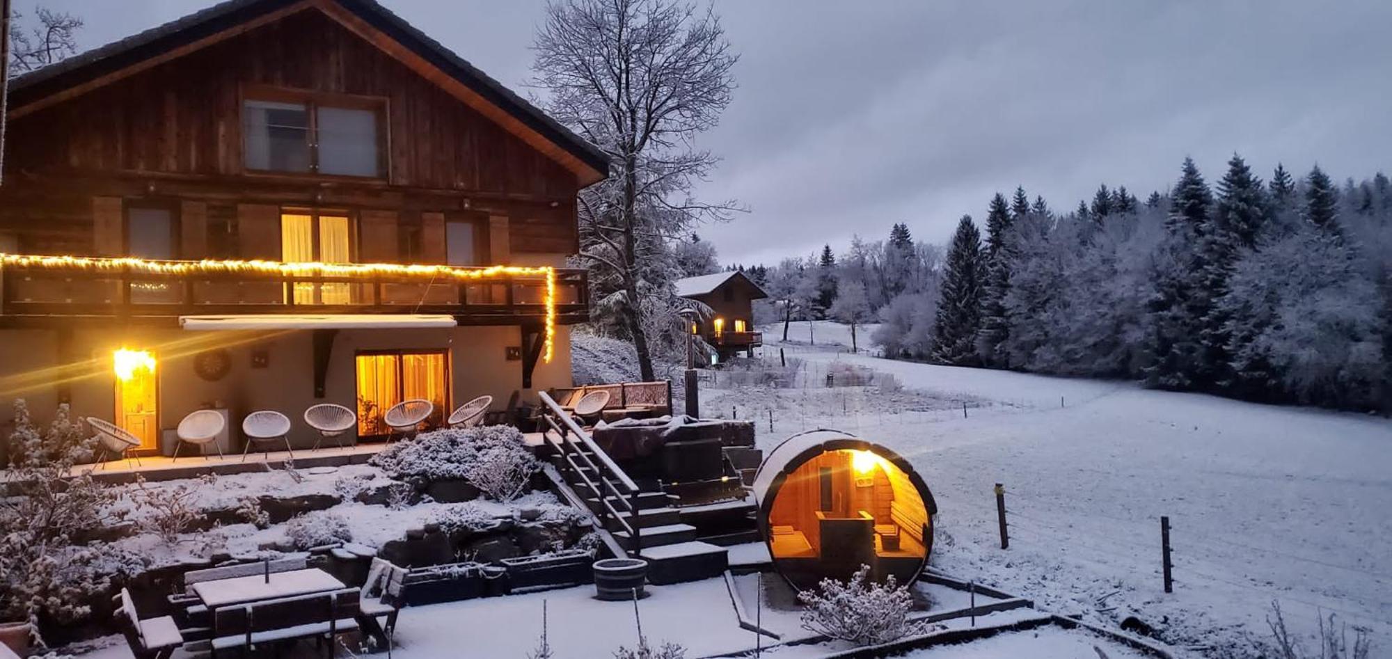 Les Chalets De Ludran Viuz-en-Sallaz Экстерьер фото