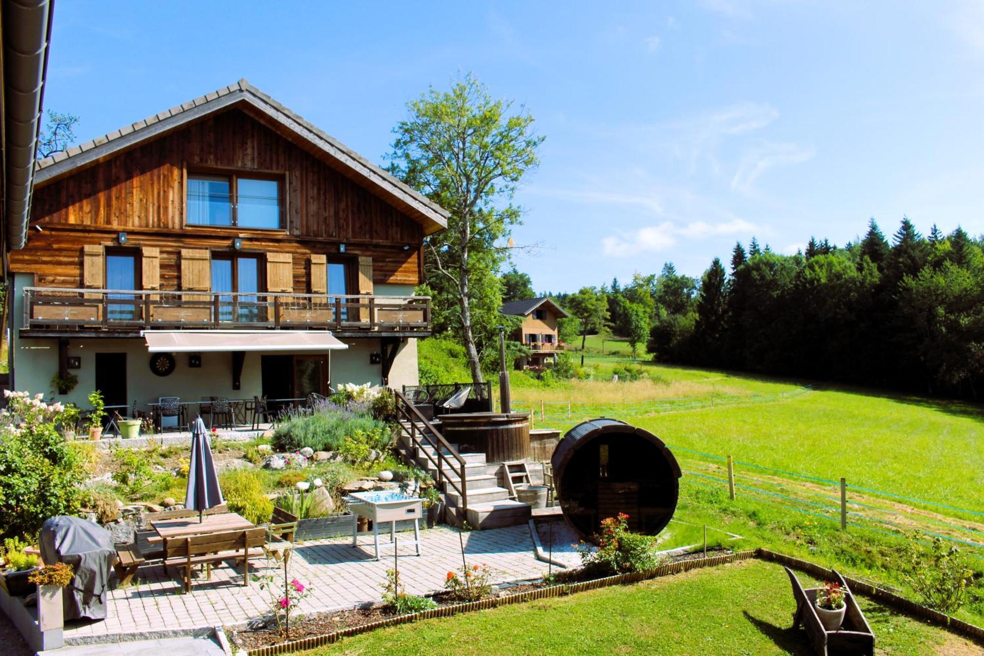 Les Chalets De Ludran Viuz-en-Sallaz Экстерьер фото